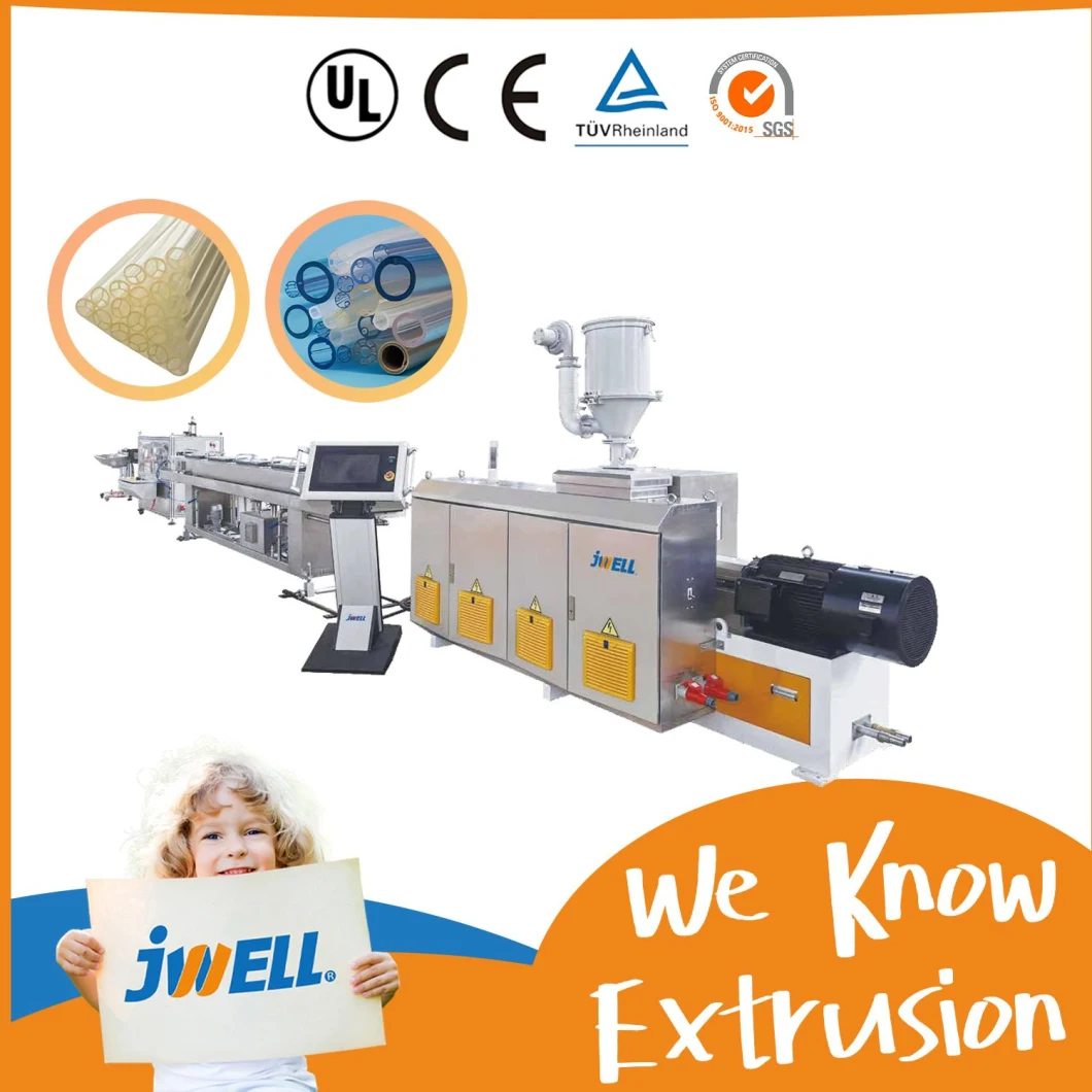 Jwell Plastic Medical Pipe Machine/Plastic Pipe Tube Machine/Plastic Pipe Extrusion Line/Plastic Pipe Manufacturing Plant/ Pipe Making Machine