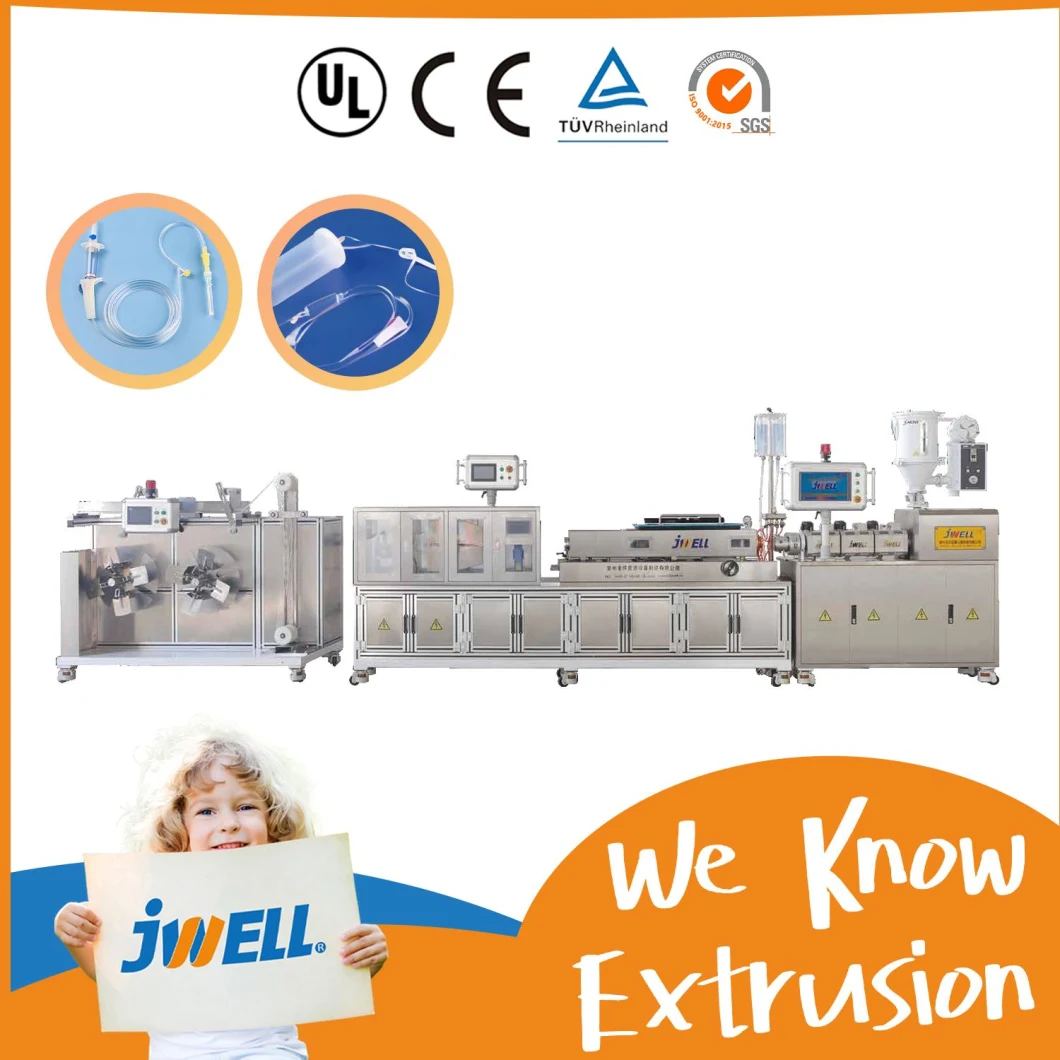 Jwell Plastic Medical Pipe Machine/Plastic Pipe Tube Machine/Plastic Pipe Extrusion Line/Plastic Pipe Manufacturing Plant/ Pipe Making Machine