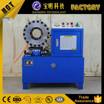 Hydraulic Hose Assembly Swaging Latest CNC Ultrathin Hose Crimping Machine