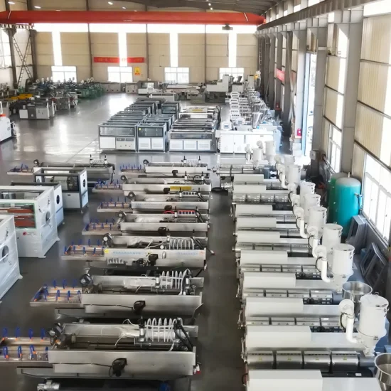 Plastic PE HDPE PVC Water/ Gas /Electric Conduit Pipe/Tube Making Machine / Single Screw Extruder/ Twin Double Screw Extruder /Plastic Pipe Extruder Machinery