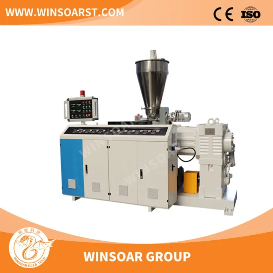 Plastic PVC/CPVC/UPVC Water& Electric Conduit Pipe/Tube (extruder, haul off, cutting winding, belling) Extrusion/Extruding Making Production Line Machine